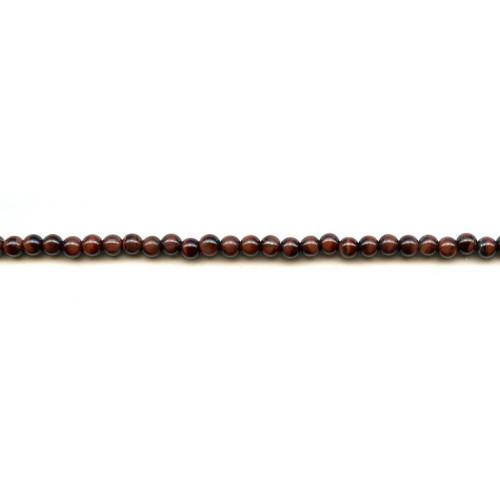 193-1071 Red Tiger Eye <br>4mm Round