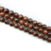 193-1123 Red Tiger Eye <br>18mm Faceted Round