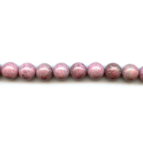 194-0012 Rhodonite <br>12mm Round