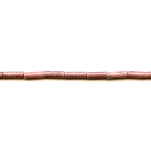 194-1062 Rhodonite <br>4x13 Tube