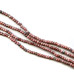 194-1176 Rhodonite <br>8mm Faceted Rondell