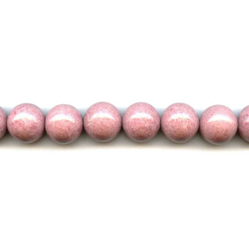 194-1216 Rhodonite <br>16mm Round