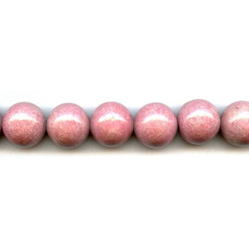 194-1244 Rhodonite <br>18mm Round