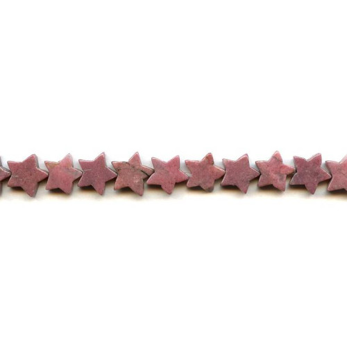194-1253 Rhodonite <br>12mm Star