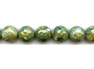 Rhyolite 18mm Faceted Round