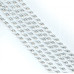 197-1264 Rock Crystal <br>6x12 Hexagon Oval Rice