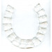 197-1683 Rock Crystal <br>28-34x Rough Chocker