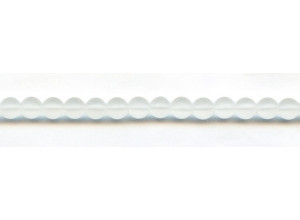 Matte Rock Crystal 7mm Round