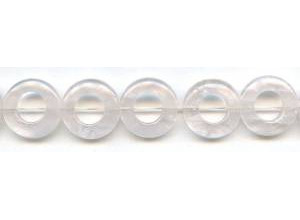 Rose Quartz 20mm Donut
