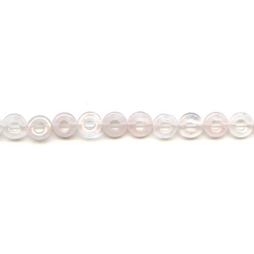 198-1410 Rose Quartz <br>10mm Donut