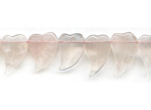 Rose Quartz 18-30x Leaf Drop Rose Quartz 18-30x Leaf Drop