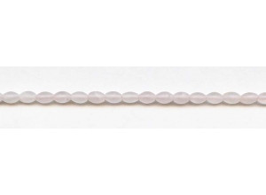 Matte Rose Quartz 4x6 Rice