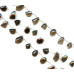 203-1387 Smoky Quartz <br>18x Fancy Briolette
