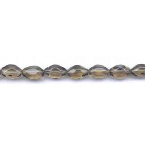 203-1403 Smoky Quartz <br>10x15 Faceted Nugget