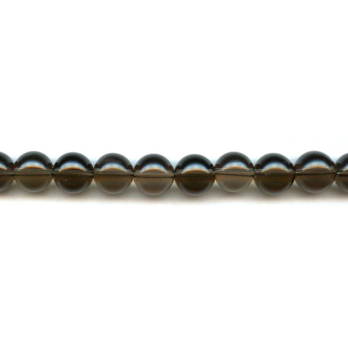 203-1539 Smoky Quartz <br>12mm Round
