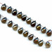 203-1758 Smoky Quartz <br>18x25 Teardrop Briolette