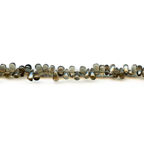 203-1920 Smoky Quartz <br>7-8x Tear Drop