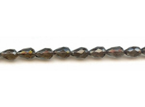Smoky Quartz 8x13 Faceted Teardrop
