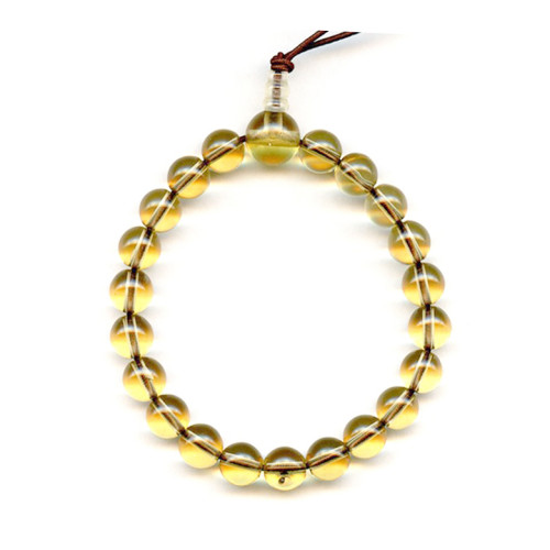 203-1992 Smoky Quartz <br>8mm Power Beads Bracelet