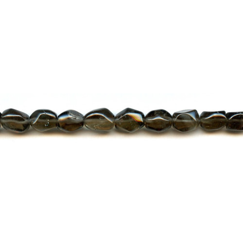 203-2006 Smoky Quartz <br>10x12 Faceted Nugget
