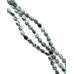 205-1058 Snowflake Obsidian <br>13x18 Flat Pear