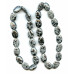 205-1064 Snowflake Obsidian <br>18x25 Flat Oval
