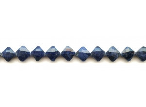 Sodalite 10x10 Diamond Cushion Cut