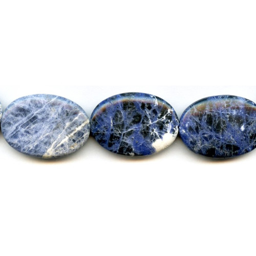 206-1350 Sodalite <br>25x35 Flat Oval