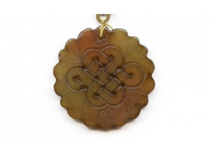 Soocho Jade 49x Carved Pendant
