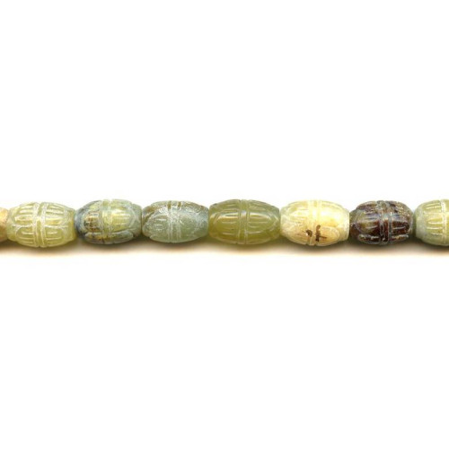 207-1212 Soocho Jade <br>10x15 Carved Oval