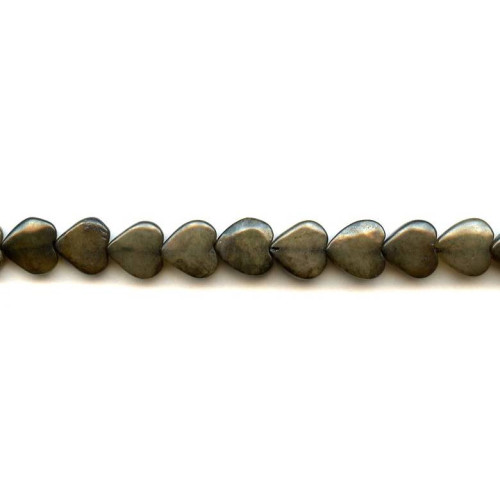 207-1215 Soocho Jade <br>12mm Heart