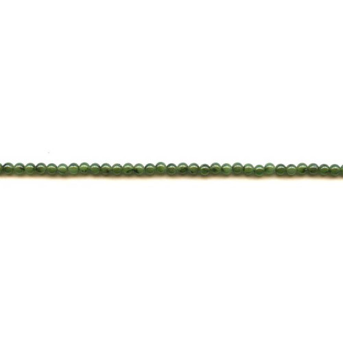 209-1297 Green Jade <br>3-3.5mm Round