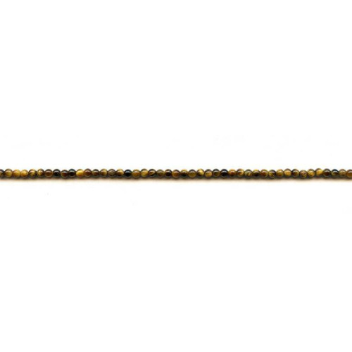 210-0002 Tiger Eye <br>2mm Round