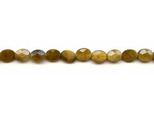 Tiger Eye 8x10 Faceted Flat Oval