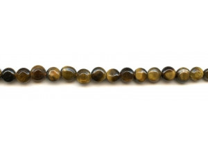 Tiger Eye 7mm Dime
