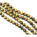 210-1103 Tiger Eye <br>16mm Faceted Round