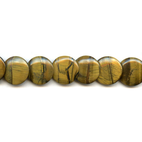210-1109 Tiger Eye <br>20mm Lentil