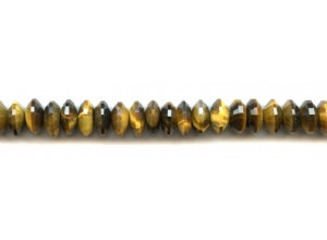 Tiger Eye 12mm Faceted Abacus