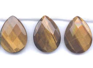 Tiger Eye 30x40 Flat Pear Briolette
