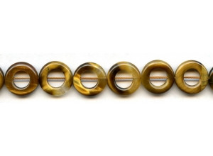 Tiger Eye 16mm Donut