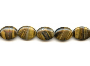Tiger Eye 15x20 Flat Oval