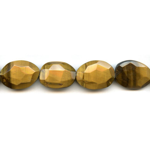 210-1160 Tiger Eye <br>18x25 Faceted Slab