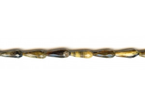 Tiger Eye 6x16 Faceted Teardrop