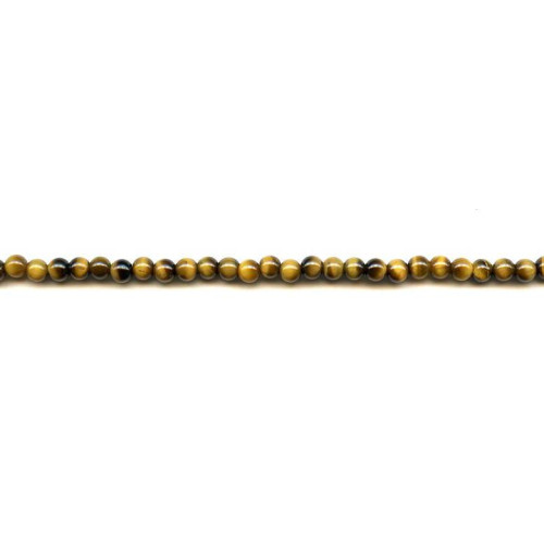 210-1279 Tiger Eye <br>4mm Round