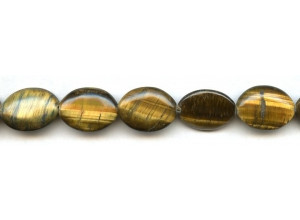 Tiger Eye 15x20 Flat Oval