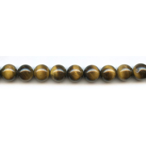 210-1298 Tiger Eye <br>12mm Round