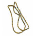 210-1307 Tiger Eye <br>6mm Faceted Rondell