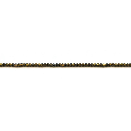 210-1311 Tiger Eye <br>2mm Round