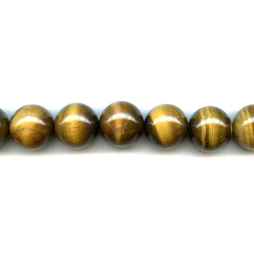 210-1323 Tiger Eye <br>18mm Round