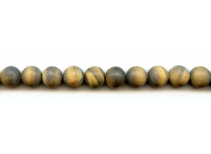 Matte Tiger Eye 10mm Round